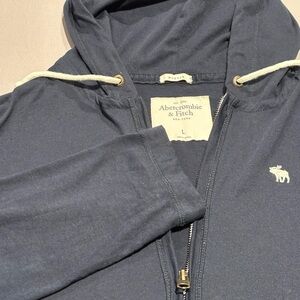 Abercrombie & Fitch Dark Blue Zip-Up